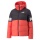 Puma Down Winter Jacket Power Hooded Down Puffer Salmon Women